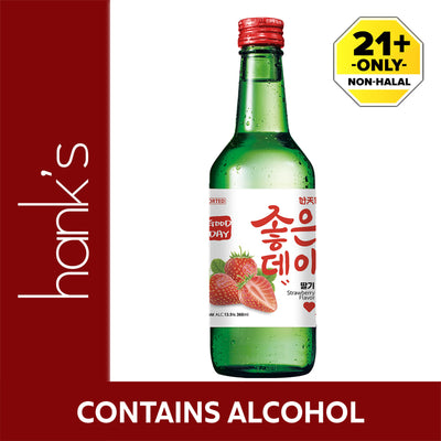 Good Day Strawberry 13.5% Alcohol Soju 360ml