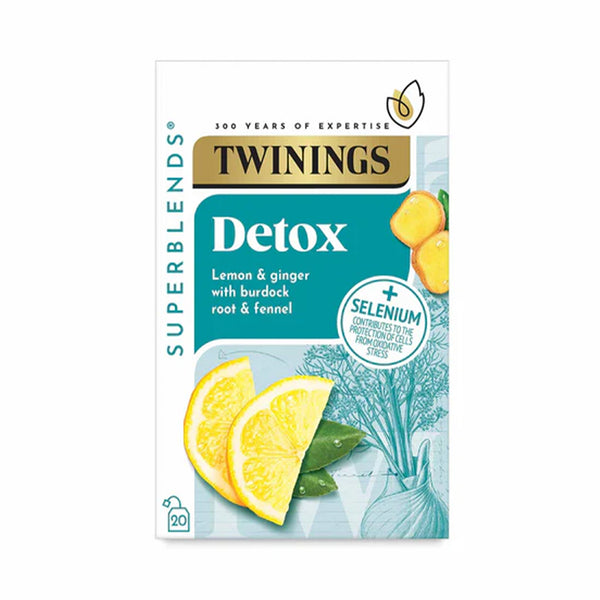 Twinings Superblends Detox Herbal Tea 20pcs/pack