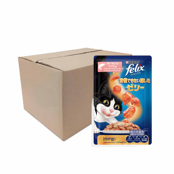 Felix Sensation Salmon And Tomato Cat Food Pouch 70g (highest price)