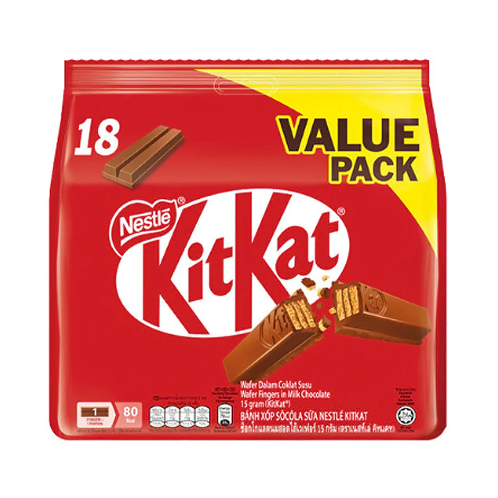 Nestle Kit Kat Sharebag Value Pack 15g x 18