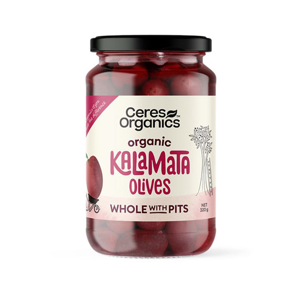 Ceres Organic Kalamata Olives 320g