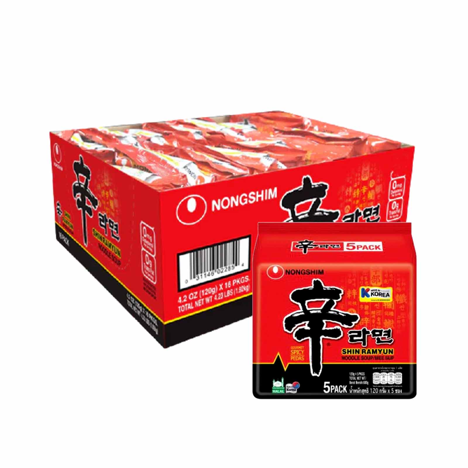 Nongshim Shin Ramyun Instant Noodle 120g