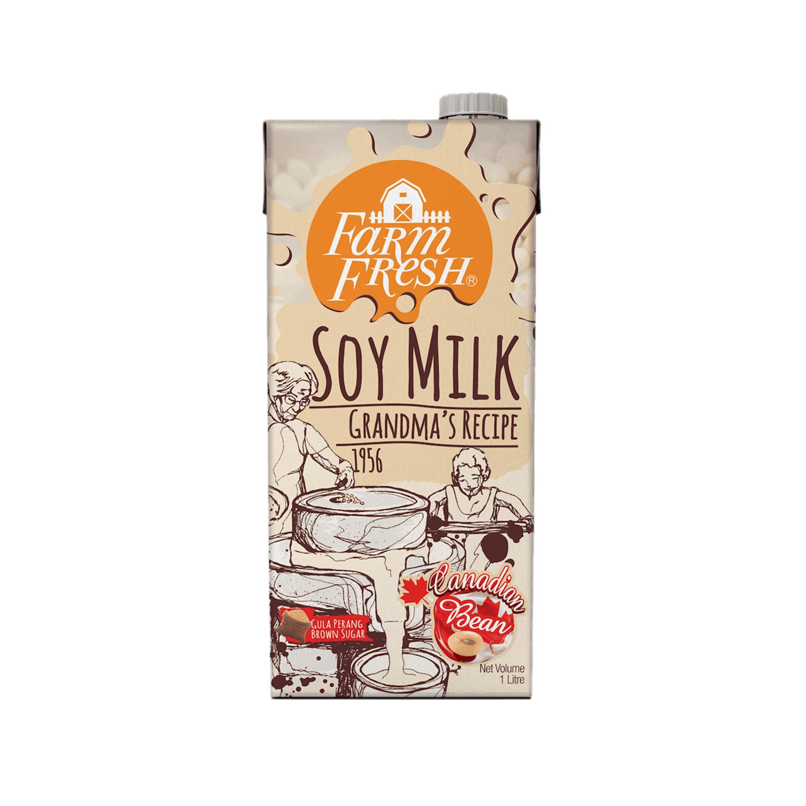 FARM FRESH SOYA MILK ORIGINAL 1LT