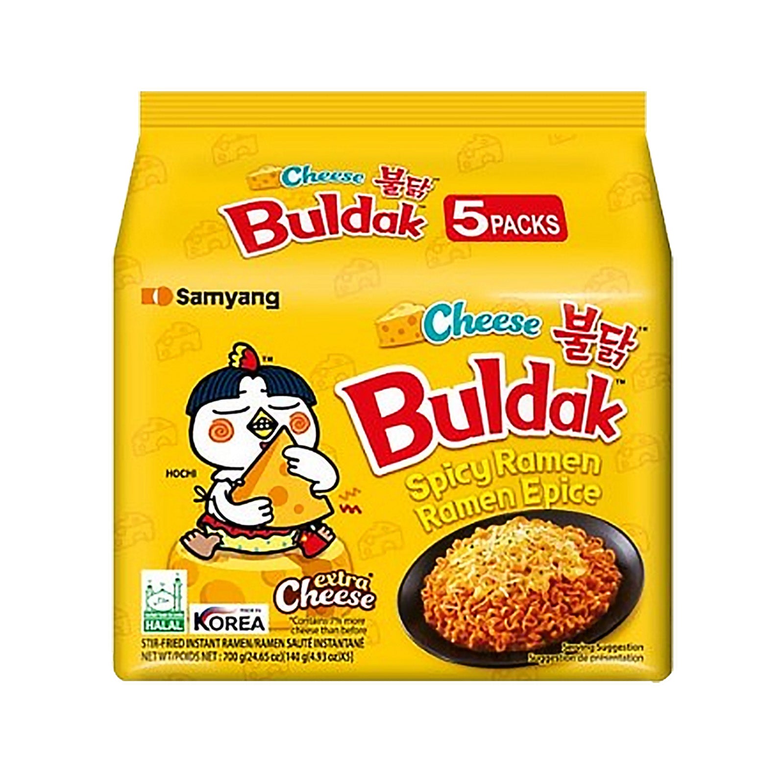 Samyang Hot Chicken Cheese Ramen 140g x 5