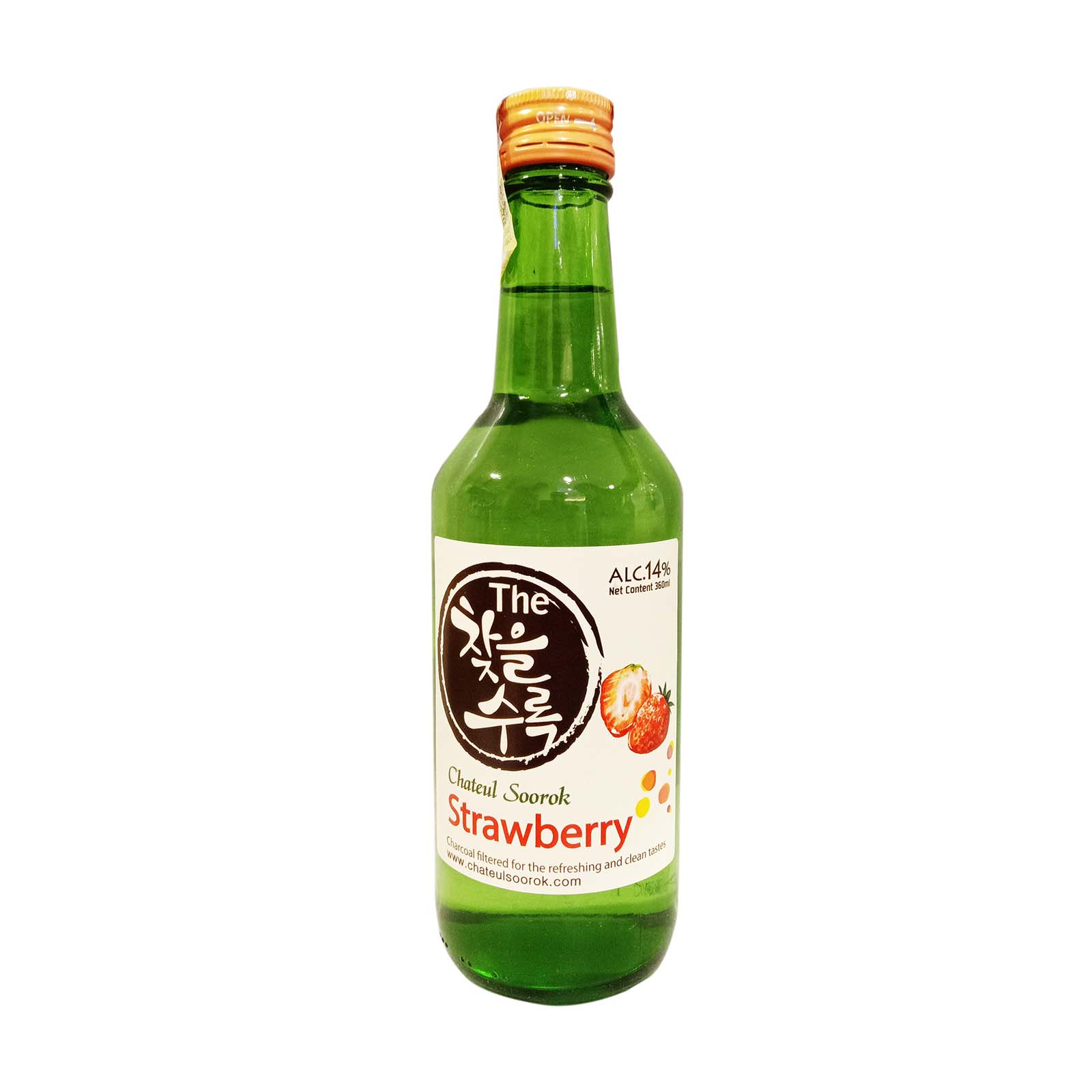 Chateul Soorok Strawberry soju 360ml