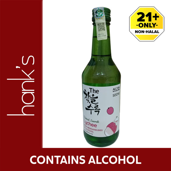 Chateaul Soorok Lychee Alcohol 14% Soju 360ml (highest price)