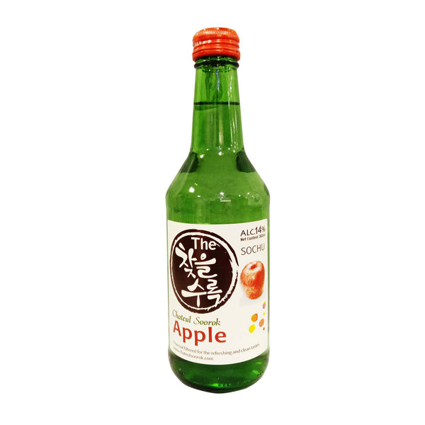 Chateul Soorok Apple Alcohol 14% Soju 360ml (highest price)