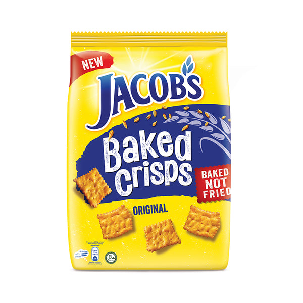 Jacobs Baked Crisps Original Flavour 229g