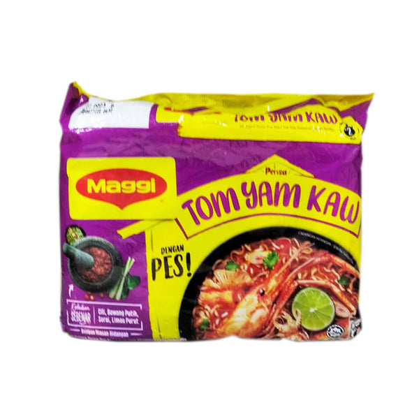 Maggi Perisa Tom Yam Kaw Instant Noodles 88g x 5 (highest price)