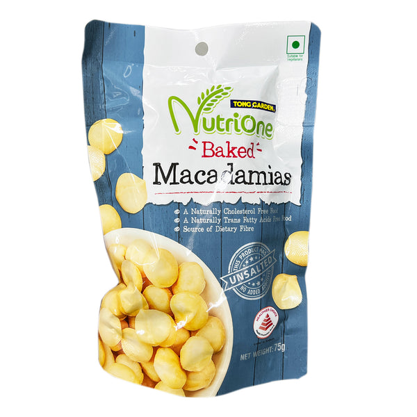 Nutrione Baked Macadamias 75g (highest price)