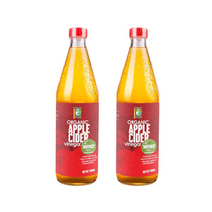Radiant Organic Apple Cider Vinegar 750ml x 2