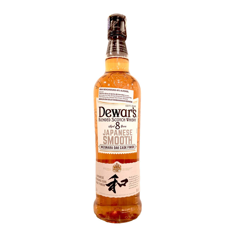 Dewars 8 Years Japanese Smooth Blended Scotch Whisky 750ml