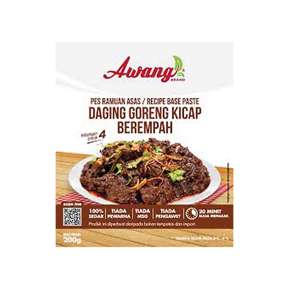 Awang Daging Goreng Kicap Berempah Recipe Base 180g