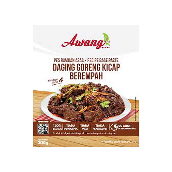 Awang Daging Goreng Kicap Berempah Recipe Base 180g