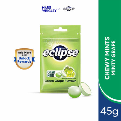 Eclipse Chewy Mints Green Grape 40g