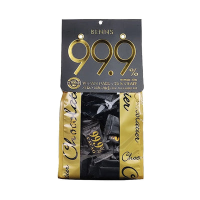 Benns 99.9% Zero Sugar Dark Chocolate 138g