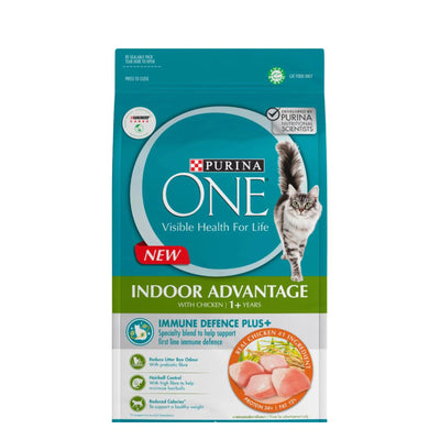 Purina One Indoor Advantage Chicken Dry Cat Food 1.2kg