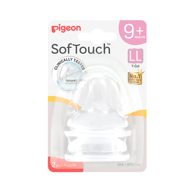 Pigeon Softouch Teat LL 2pcs/pack
