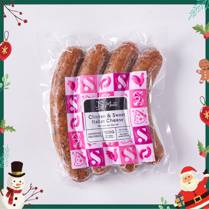 Chicken Italian Sweet Cheese Sausage 4pcs/pack