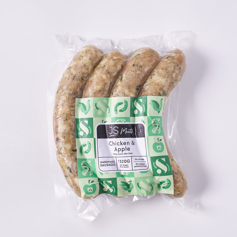 Chicken Apple Sausage 4pcs/pack