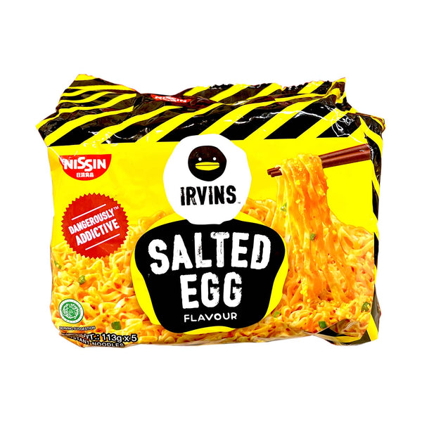 Nissin Irvins Salted Egg Flavour Instant Noodles 113g x 5 (highest price)