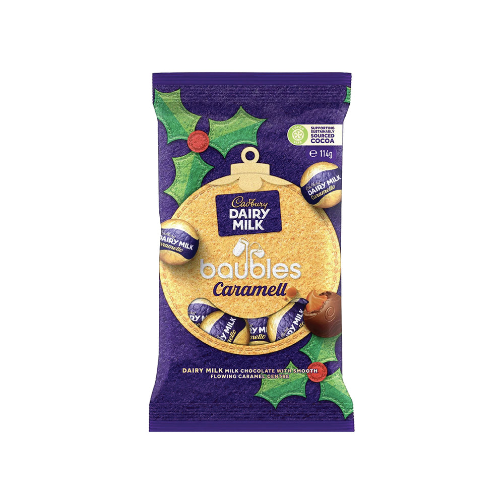 Cadbury Dairy Milk Caramello Baubles 114g