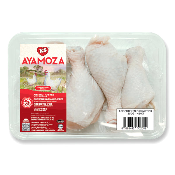 KS Ayamoza ABF Chicken Drumstick 400g+/- (highest price)