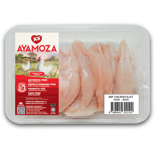 KS Ayamoza ABF Chicken Fillet 400g+/- (highest price)