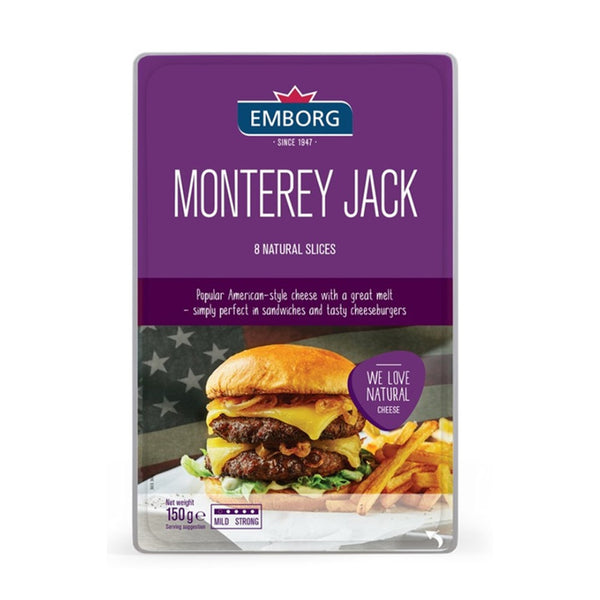 Emborg Monterey Jack Natural Sliced Cheese 150g (highest price)