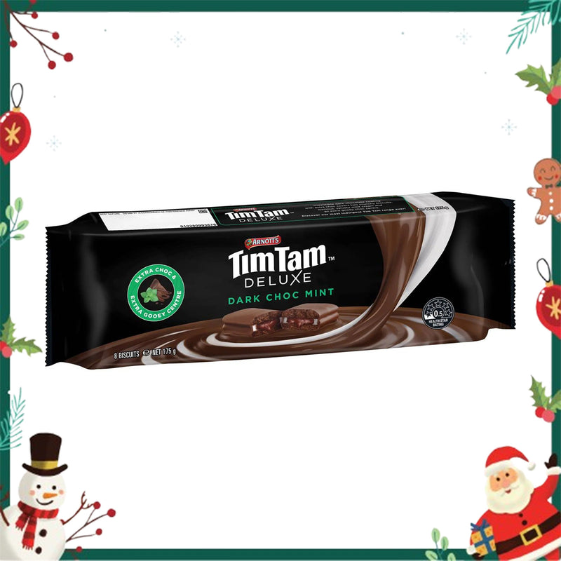 Arnotts Tim Tam Dark Chocolate Mint 175g