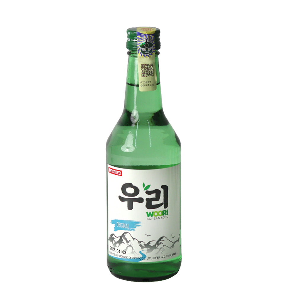 Woori Korean Soju Original 16.5% 360ml