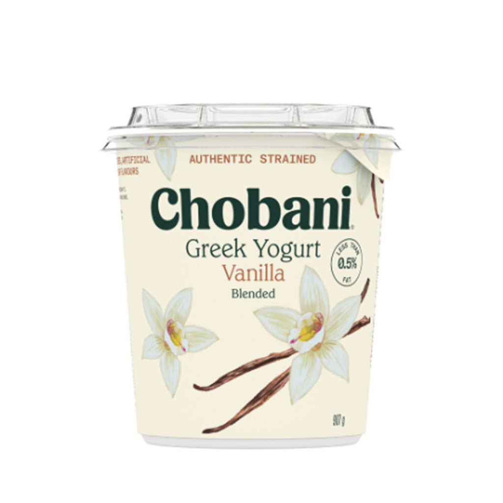 Chobani Greek Yoghurt 0% Fat Vanilla 907g