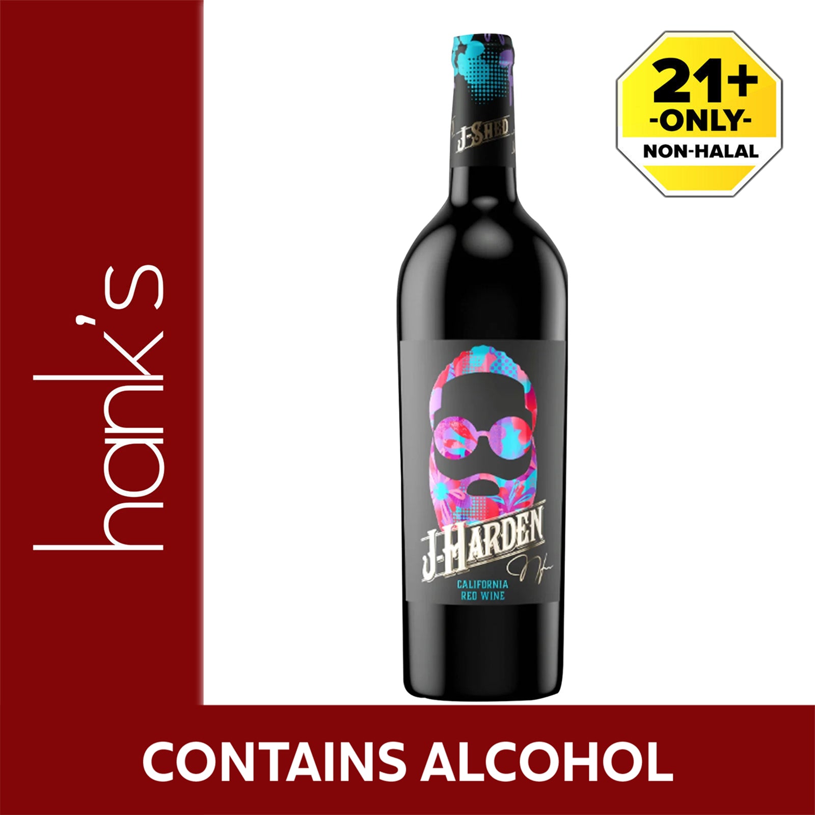 J Harden Red Blend 750ml