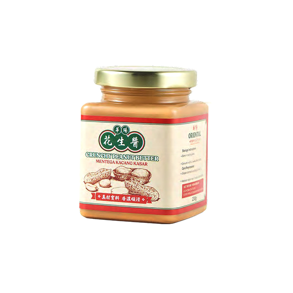 Oriental Crunchy Peanut Butter 230g