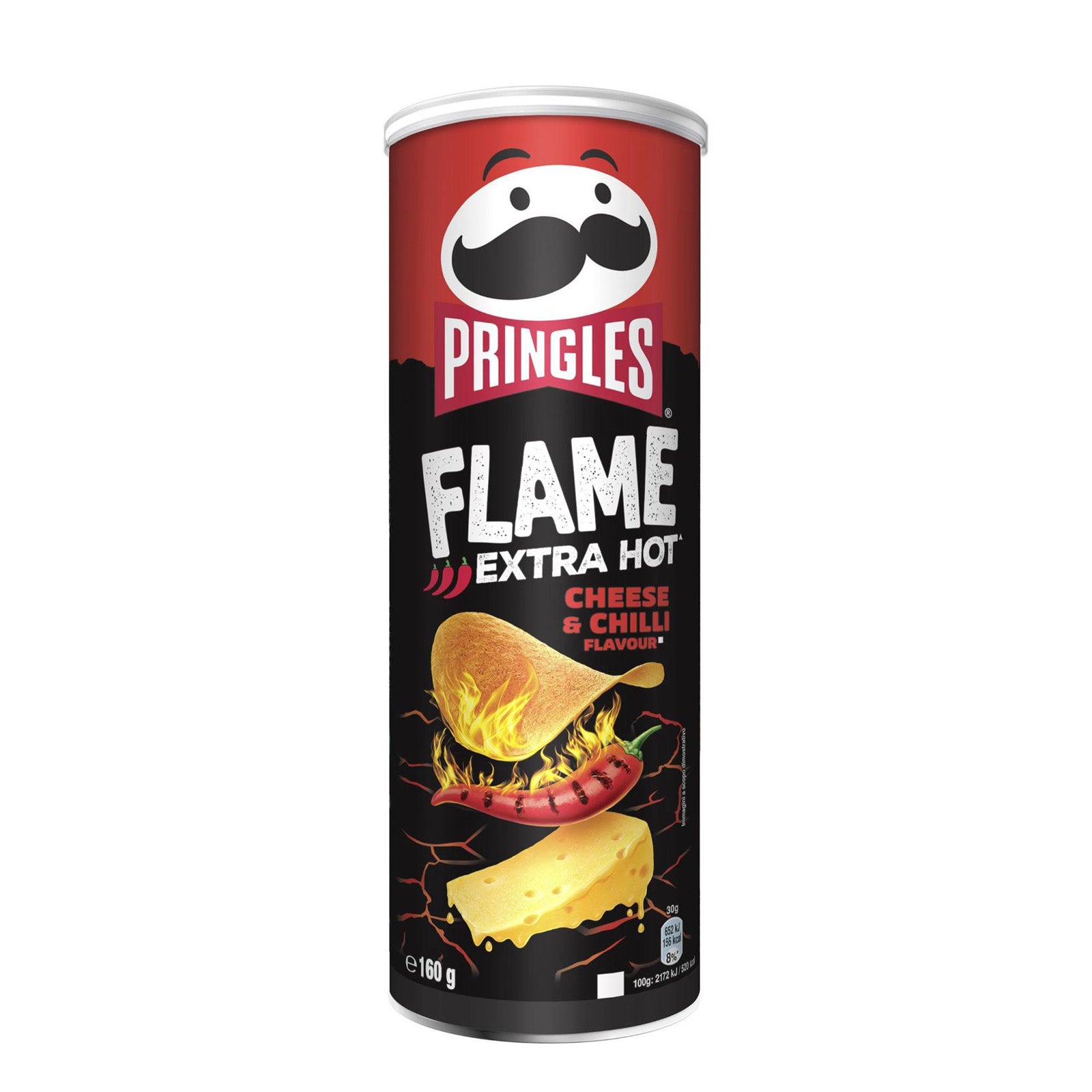 Pringles Flame Wicked Cheese Chili (Belgium) 160g
