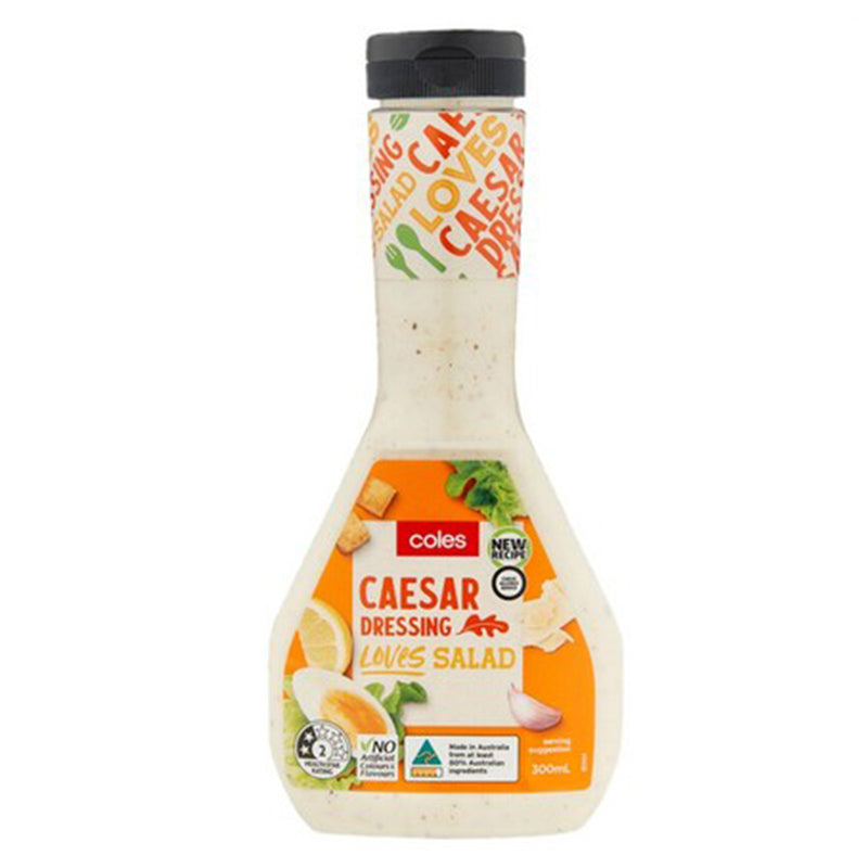 Coles Dressing Caeser 300ml