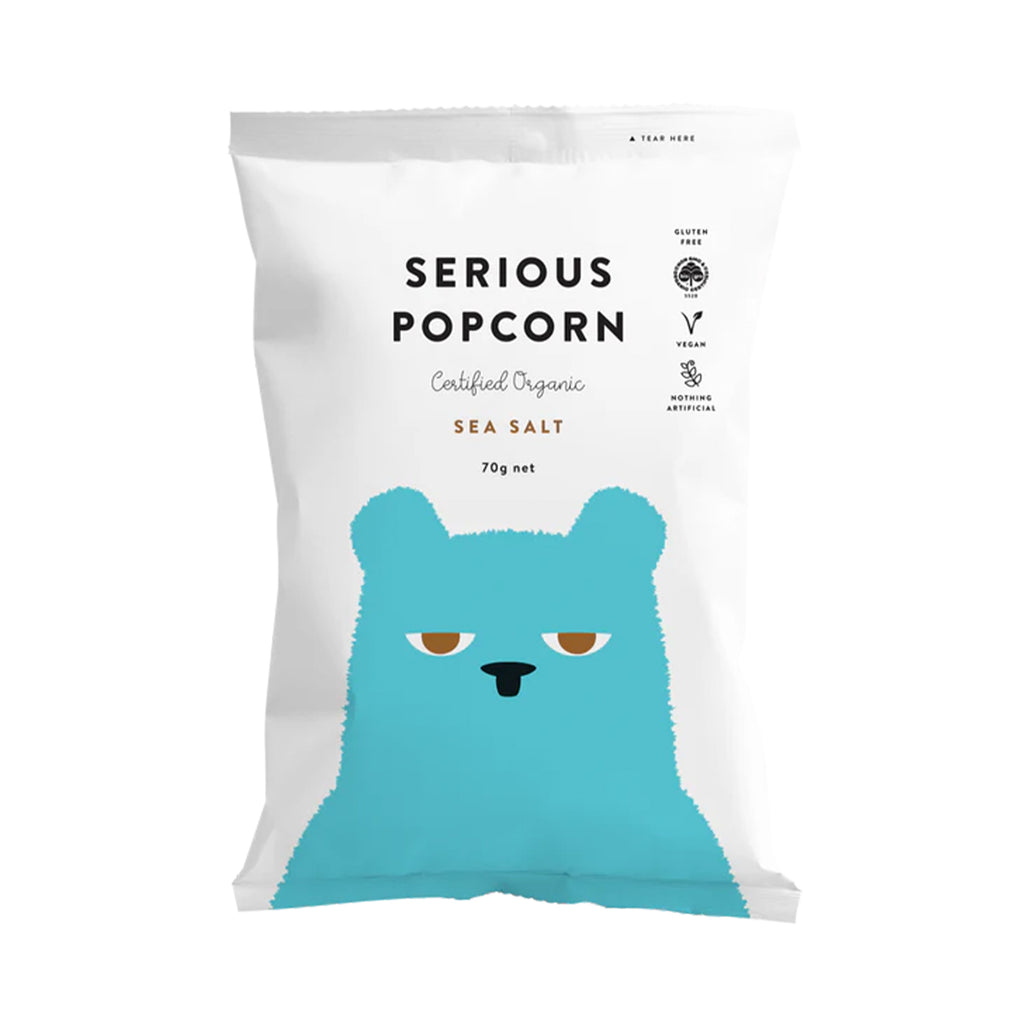 Serious Popcorn Sea Salt 70g
