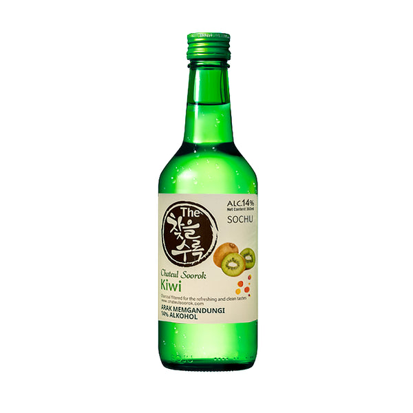 Chateul Soorok Soju Kiwi Alcohol 14% 360ml (highest price)