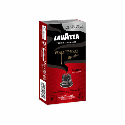 Lavazza Espresso Classico 9 Aluminum Nespresso Compatible Capsules 57g