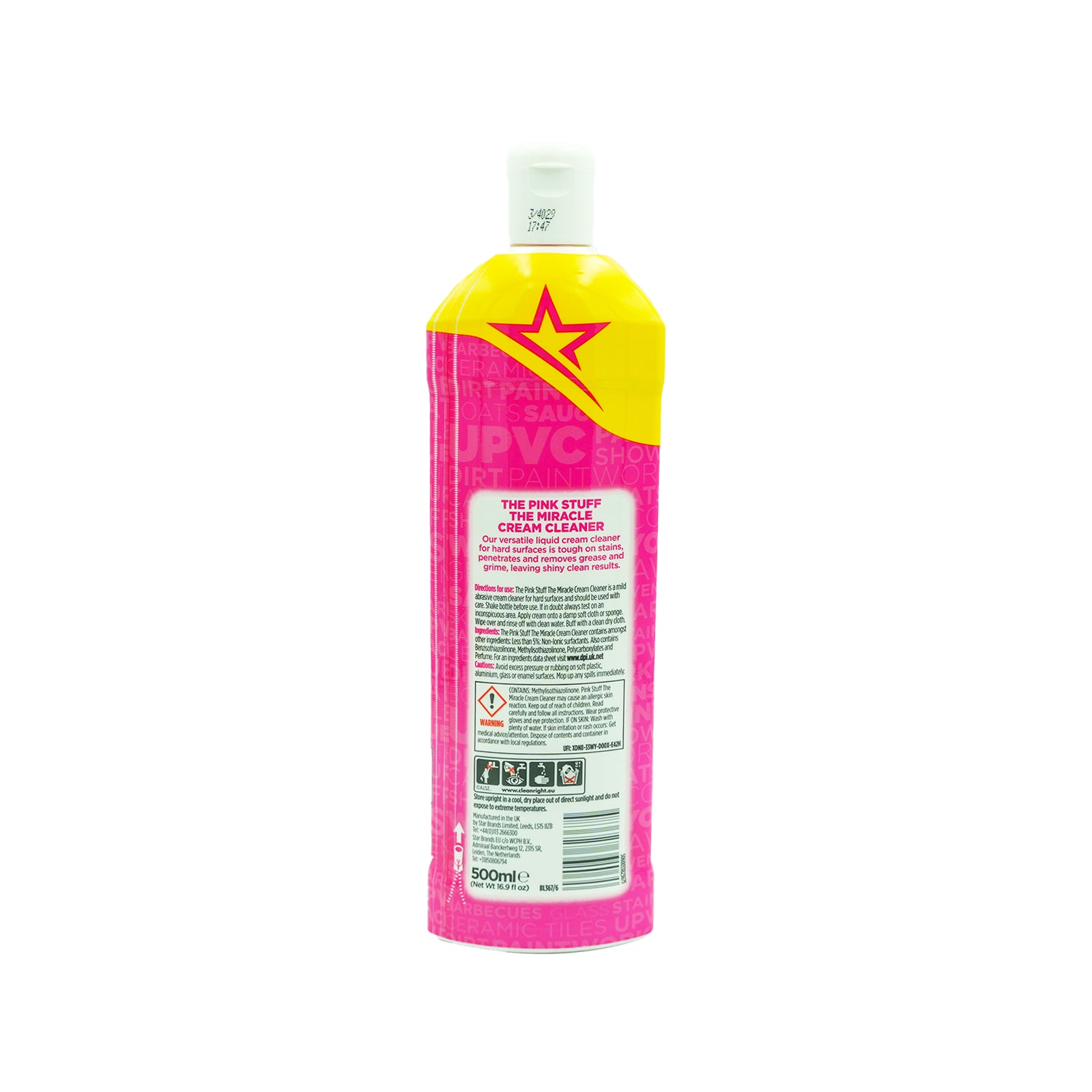 Pink Stuff Cream Cleaner 500g