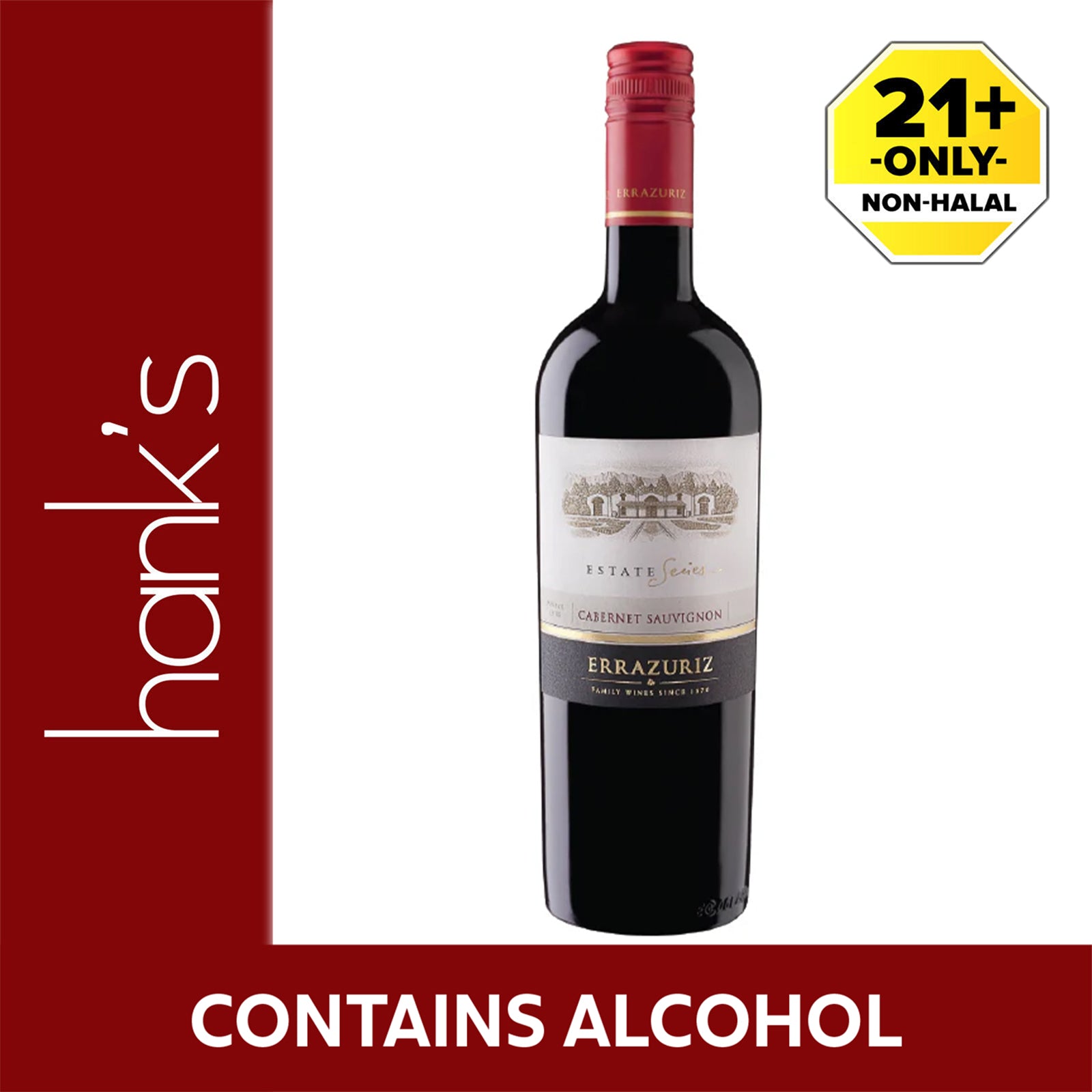 Errazuriz Estate Series Cabernet Sauvignon 750ml