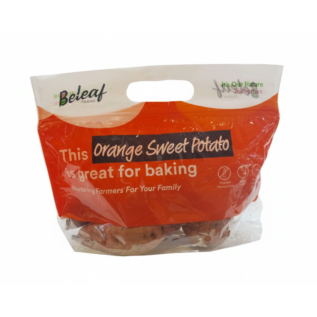 Beleaf Orange Sweet Potato (Indonesia) 500g