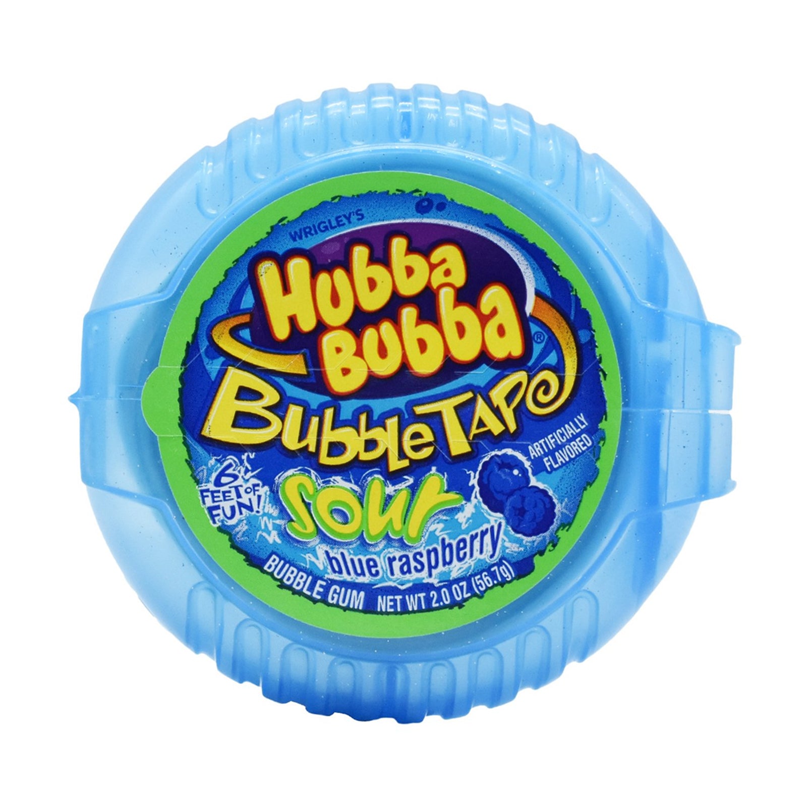 Hubba Bubba Sour Blue Raspberry Tape 56.7g