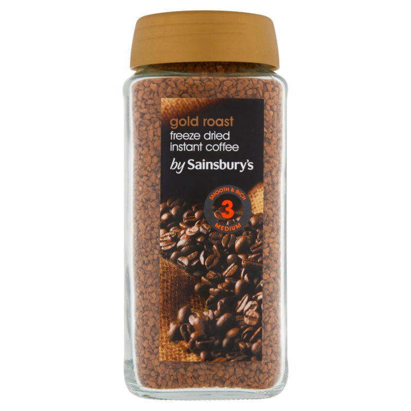 Sainsburys Gold Roast Instant Coffee 200g