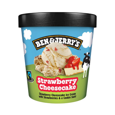 Ben and Jerrys Strawberry Cheesecake 465ml