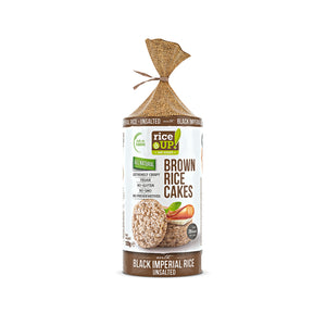 Rice Up Rice Cakes Black Imperial Rice Unsalted 120g