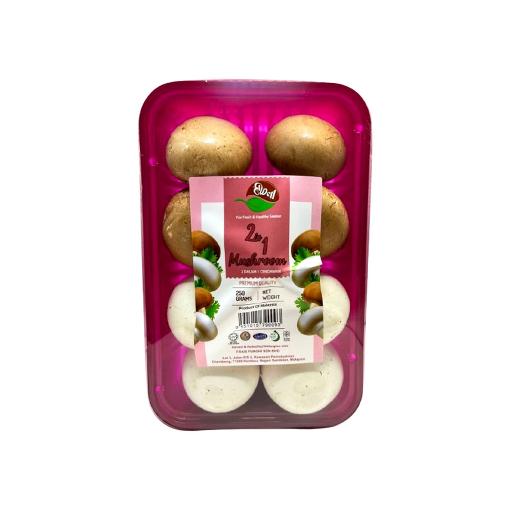 Frais Funghi Mushroom 2 In 1 (Malaysia) 250g
