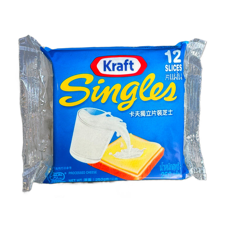 Kraft Single Cheese Slices 250g