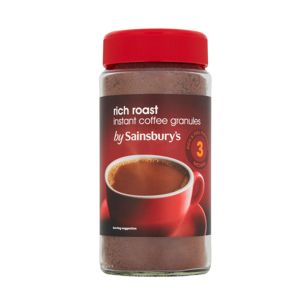 Sainsbury's Rich Roast Instant Coffee Granules 200g