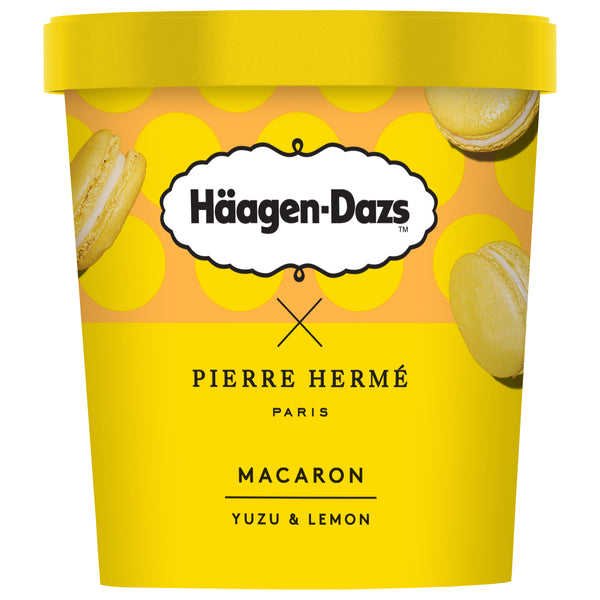 Haagen Dazs Macaron Yuzu Lemon 420ml